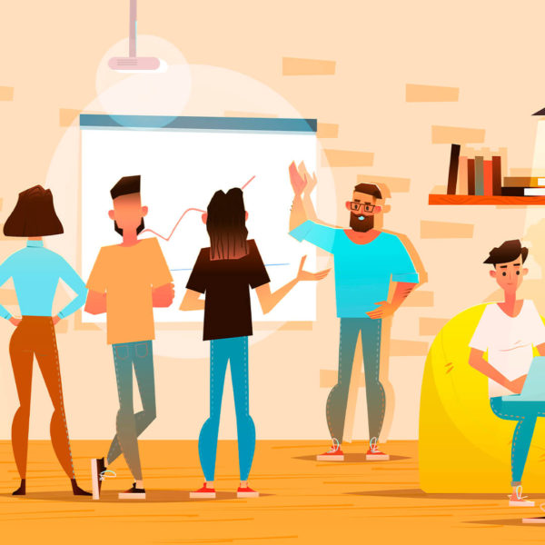 Como a Mango Tree promove o trabalho colaborativo?